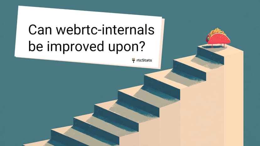 WebRTC internals improvement illustration