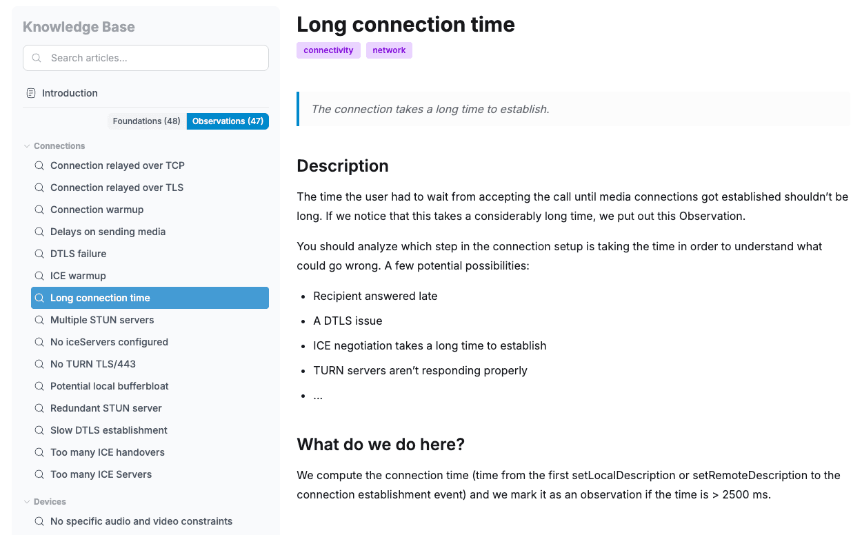 Introducing our Knowledge Base